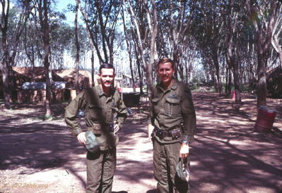 Young and Trucke 
Wayne Trucke Photo

1969   Lai Khe
