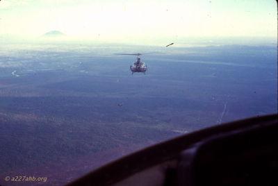 In formation for a combat assault.
Wayne Trucke Photo

1969
