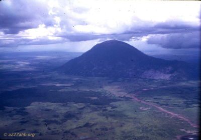 One of the mountains in Lai Khe area. Don't know if this is the one with a LZ on top. 
Wayne Trucke Photo

1969
