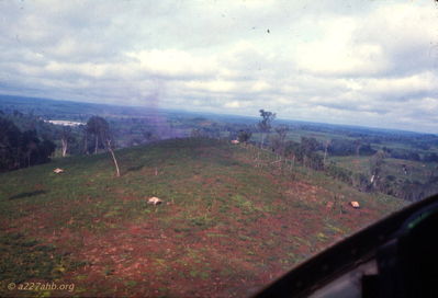 Landing at a LZ for pick up 
Wayne Trucke Photo

1969
