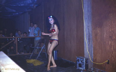 Dancer with the band
Wayne Trucke Photo

1969  Lai Khe
