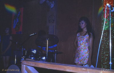 Local gal - singer with band at O Club 
Wayne Trucke Photo

Lai Khe  1969
