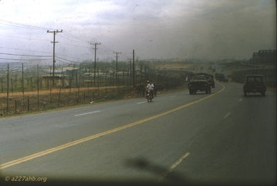 Main road to/from Saigon 
Wayne Trucke Photo

1969
